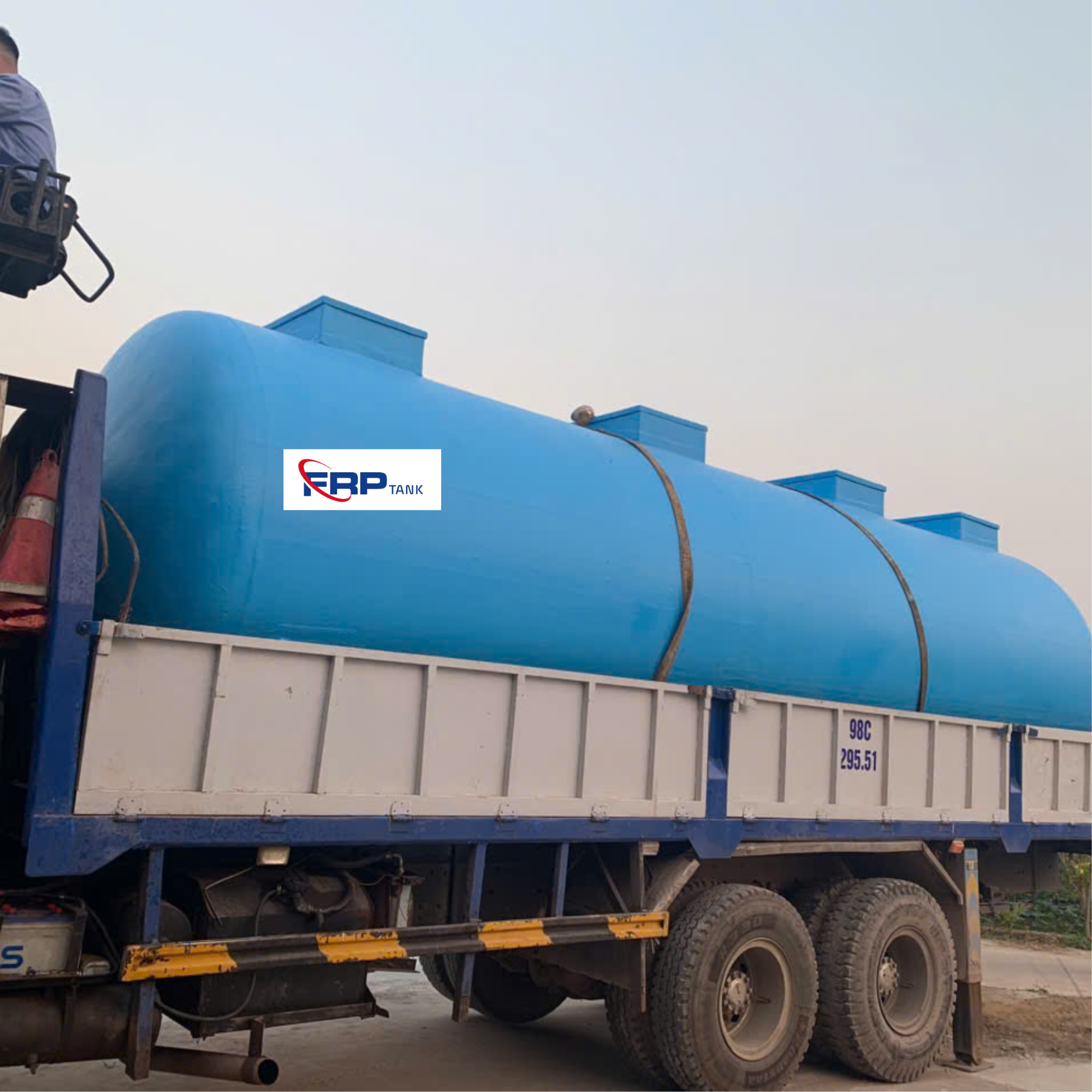 Bể XLNT 30m3 (425 x 425 mm) Bồn xử lý nước thải 20m3